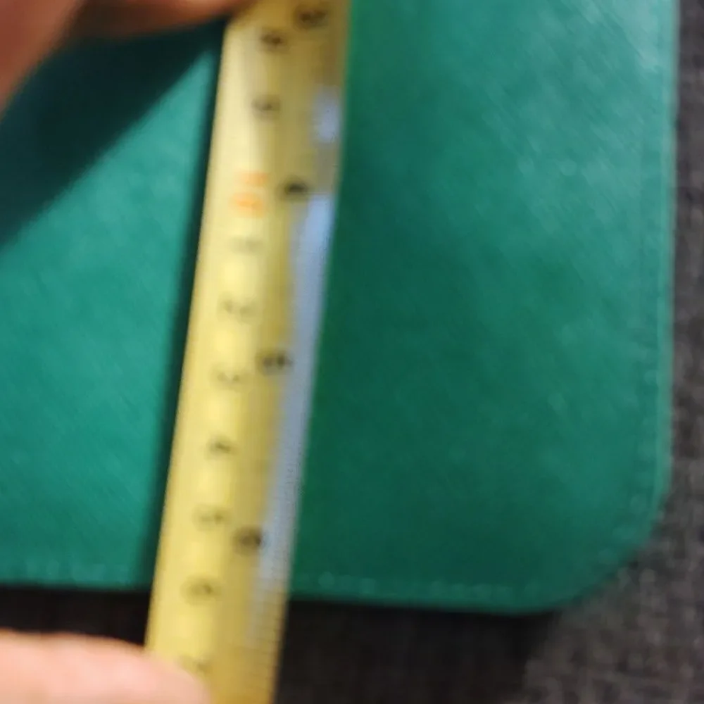 DKNY Green Leather  Clutch